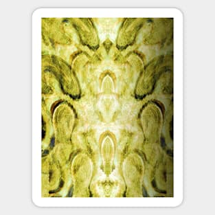 Heart Of Light Symmetric Pattern Sticker